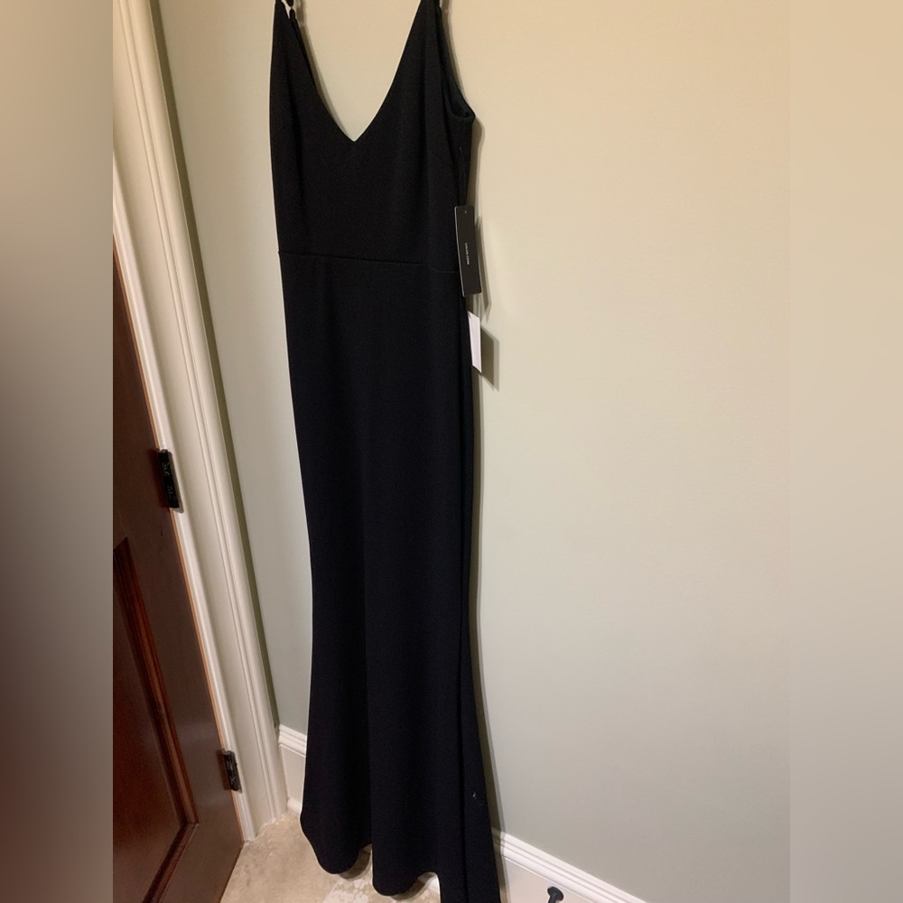 Black, formal evening dress by Lulus!